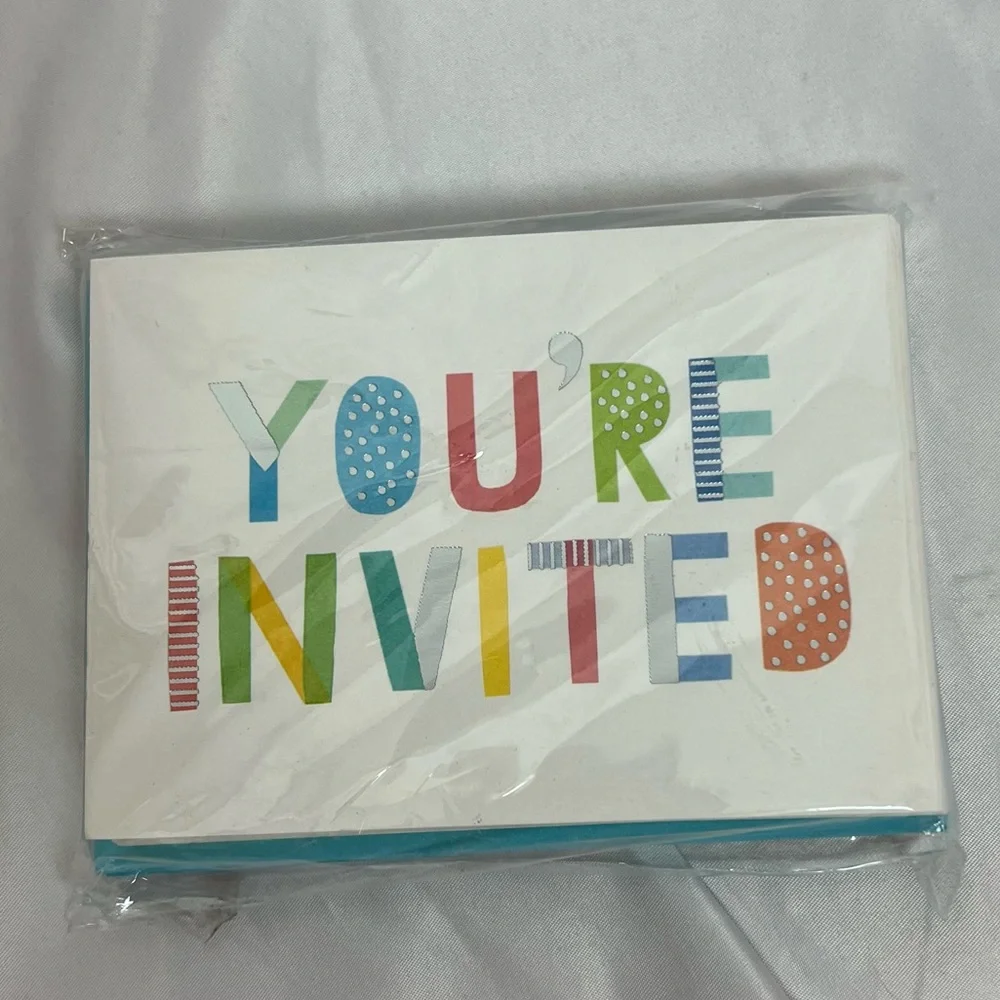 3 FOR $15 Hallmark You’re Invited 20 Count Invitations, NWT